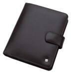 Ringbuchkalender A5 Leder schwarz BIND T 500-1 ohne Kalendarium MV