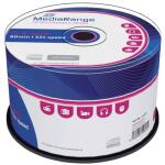 MediaRange CD-R Rohlinge - 700MB/80Min, 52-fach/Spindel,...