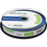 MediaRange DVD-R - 4.7GB/120Min, 16-fach/Spindel, Packung...