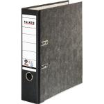 Falken FALKEN Recycling-Wolkenmarmor-Ordner A4, schwarzer...