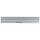 Q-Connect Lineal Alu - 20 cm, silber