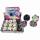 Gummispringball m.Knubbeln+ Licht sort. RG4842 im Display