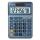 Casio Tischrechner MS-88 EM - Solar-/Batteriebetrieb, 8stellig, LC-Display, silberblau