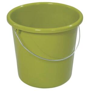 Eimer - Plastik, rund, 10 Liter, kiwi