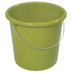 Eimer - Plastik, rund, 10 Liter, kiwi
