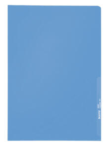 LEITZ 4000 Standard Sichthülle A4 PPFolie genarbt blau 013 mm