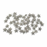 Streusterne 50ST silber 74027 1,5cm