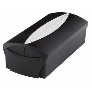 HAN Visitenkartenbox VIP-Set - für 500 Visitenkarten, Box+Etui, schwarz-lichtgrau