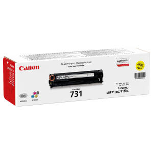 Canon Original Canon Tonerkartusche gelb (6269B002,6269B002AA,731Y,CRG731Y)