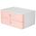 Smart-Box Allison,Schubladenbox 2 Schübe, flamingo rose
