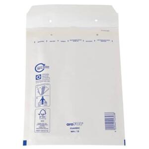 aroFOL Luftpolstertaschen Nr. 4, 180x265 mm, weiß, 100 Stück