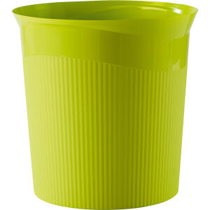 HAN Papierkorb Re-LOOP - 13 Liter, rund, lemon
