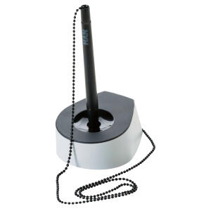 HAN Kugelschreiberständer SALSA - Kette, lichtgrau-schwarz