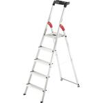 Hailo Alu-Sicherheitsleiter L60 StandardLine - 5 Stufen