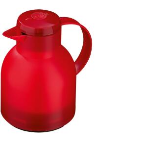 emsa Samba Isolierkanne - 1,0 Liter, rot-transluzent