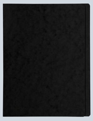 Exacompta EXACOMPTA Schnellhefter - A4, 350 Blatt, Karton, 355 g/qm, schwarz