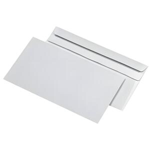 Kompaktumschläge ohne Fenster (229x125 mm), sk, 75 g/qm, 1.000 Stück