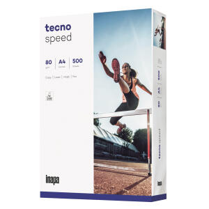 TECNO Kopierpapier tecno speed - A4, 80 g/qm, weiß, 500 Blatt