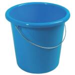 Eimer - Plastik, rund, 10 Liter, blau