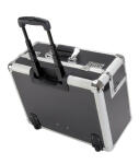 Alumaxx Pilotenkoffer CARBON - silber