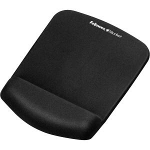 Fellowes PlushTouch™ Handgelenkauflage mit Mauspad - schwarz