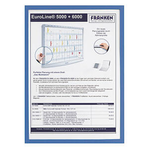 FRANKEN X-tra!Line Dokumentenhülle Frame It - A3, Hartfolie, matt, blau