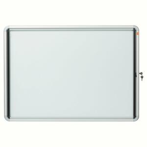 LEITZ Schaukasten mit Klapptür 6x A4 708x667x43cm weiß magnethaftend