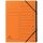 Exacompta EXACOMPTA Ordnungsmappe - 12 Fächer, A4, Karton, orange