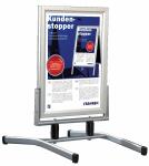 Plakatständer Swingmaster silb FRANKEN BS1308
