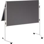 FRANKEN Moderationstafel ECO - 120 x 150 cm, grau/Filz,...