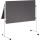 FRANKEN Moderationstafel ECO - 120 x 150 cm, grau/Filz, mit Rollen