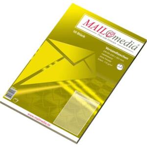 MAILmedia Versandtaschen Recycling - B4, ohne Fenster, gummiert, 110 g/qm, braun, 10 Stück