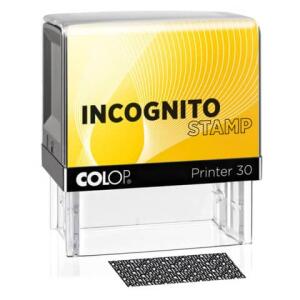 COLOP Sicherheitsstempel Printer 30 Incognito - Stempel im Blister