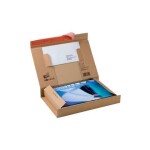 ColomPac Paket Versandkarton 343 x 223 x 50 mm, braun