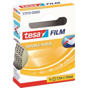 tesa Klebefilm doppelseitig - 12 mm x 7,5 m