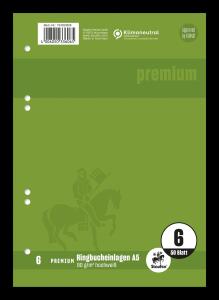 Staufen Ringbucheinl A5 50Bl 90g Premium blanko hfrei