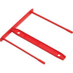 Fellowes Bankers Box Archivclip - Kunststoff, rot, 100er...
