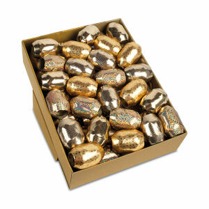 Weihn.Ei-Knäuel 10mmx20m Glossy sort. 1320-634 gold