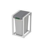 Abfallsammler 38L grau HAILO 0935-202 ProfiLine Öko XL