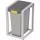 Abfallsammler 38L grau HAILO 0935-202 ProfiLine Öko XL