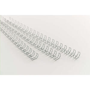 GBC Drahtbinderücken A4 Nr.6 95mm/85 Blatt 100 Stück silber