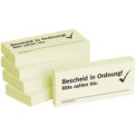 BIZSTIX Haftnotizen "Bescheid in Ordnung" - 75...