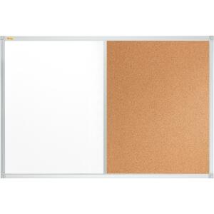 Kombitafel 90x60cm grau/braun FRANKEN CB3402 X-tra!Line