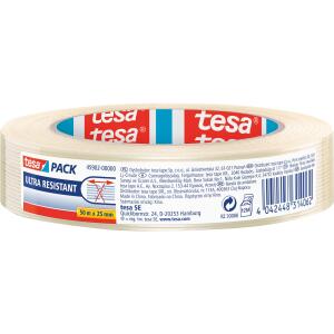 tesa Monofilament - 25 mm : 50 m, reißfestes Filamentband