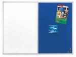 Kombitafel 120x90cm grau/blau FRANKEN CB300303 X-tra!Line
