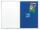 Kombitafel 120x90cm grau/blau FRANKEN CB300303 X-tra!Line