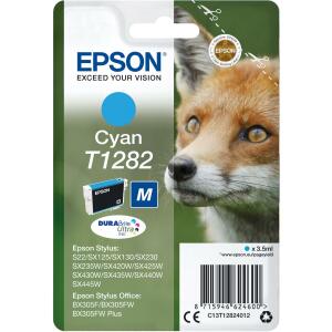 EPSON Original Epson Tintenpatrone cyan (C13T12824012,T1282,T12824012)