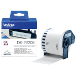 Brother DK-Endlosetiketten Papier - 62 mm x 30,48 m,...