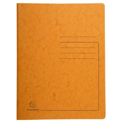 Exacompta EXACOMPTA Spiralhefter - A4, 300 Blatt, Karton, 355 g/qm, orange