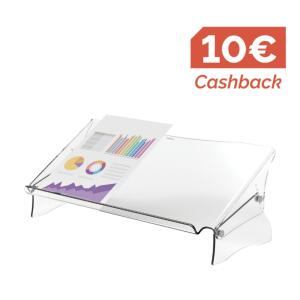 Fellowes Dokumentenhalter Clarity™ Series - höhenverstellbar, Acryl, farblos klar